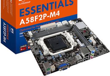 Системная плата ECS A58F2P-M4 — первая плата ECS на чипсете AMD A58 FCH с процессорным гнездом FM2+