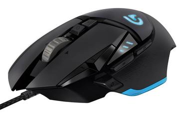 В игровой мыши Logitech G502 Proteus Core используется оптический датчик разрешением 12000 точек на дюйм
