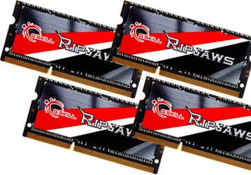 Объем набора модулей памяти SO-DIMM G.Skill Ripjaws DDR3L-2133 увеличен до 32 ГБ