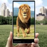 Экран занимает почти всю переднюю панель смартфона Sharp Aquos Xx 302SH