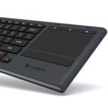 Беспроводная клавиатура Logitech Illuminated Living-Room Keyboard K830 оснащена тачпэдом и предназначена для HTPC