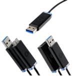Кабели Corning USB 3.Optical обеспечивают подключение по USB на расстоянии до 30 метров