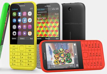 Телефоны Nokia 225 и Nokia 225 Dual SIM неделями не требуют подзарядки и стоят 40 евро за штуку