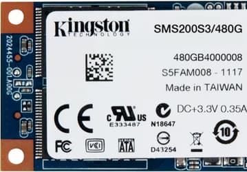 Линейку твердотельных накопителей Kingston SSDNow mS200 пополнили модели объемом 240 и 480 ГБ