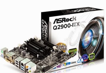 На платах ASRock Q2900-ITX и Q2900M установлены процессоры Intel Pentium J2900 с пассивным охлаждением