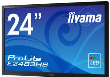 Производитель монитора iiyama ProLite E2483HS обещает отсутствие мерцания при любом уровне яркости