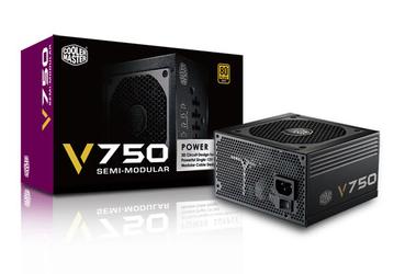 Серию блоков питания Cooler Master V Semi-Modular пополнила модель мощностью 750 Вт