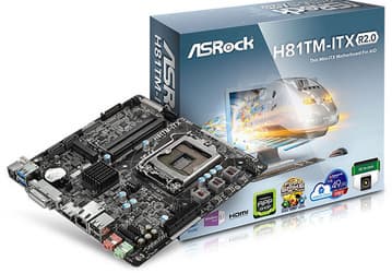 ASRock H81TM-ITX R2.0 системная плата типоразмера Thin Mini-ITX для компактных компьютеров