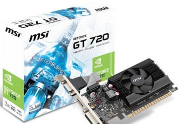 MSI представила сразу четыре видеокарты GeForce GT 720