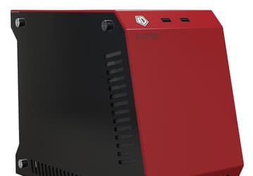 Алюминиевый корпус ID-Cooling T60-SFX выделяется необычной компоновкой и поддержкой мощных видеокарт