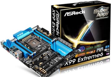 Появились фото материнской платы ASRock X99 Extreme6, совместимой с процессорами Intel Haswell-E и Haswell-EP