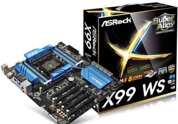 ASRock X99 WS — системная плата на чипсете Intel X99 для рабочих станций