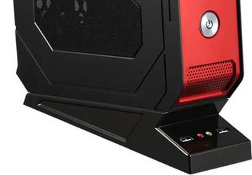 Корпус для малогабаритных ПК Gigabyte Essence вмещает плату типоразмера mini-ITX и один накопитель типоразмера 2,5 дюйма
