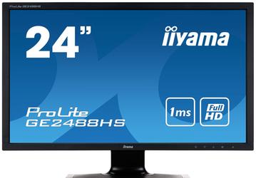 Основой монитора Iiyama GE2488HS-B1 служит 24-дюймовая панель типа TN