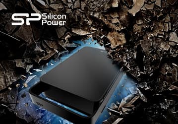 Портативный накопитель Silicon Power Stream S06 оснащён ручкой для переноски