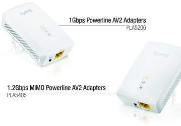 Zyxel Powerline PLA5206 и PLA5405: передача данных по электросети со скоростью до 1,2 Гбит/с