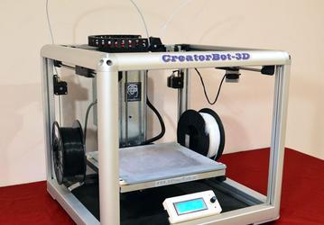 На выпуск 3D-принтера CreatorBot, печатающего двумя материалами одновременно, средств собрано вдвое больше намеченного
