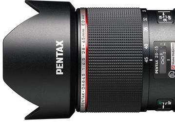 Представлен среднеформатный объектив HD Pentax-DA645 28-45mm F4.5ED AW SR