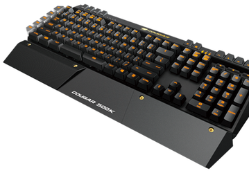 Cougar представила мембранную игровую клавиатуру Cougar 500K