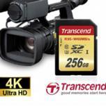 Объем новой карты памяти Transcend SDXC UHS-I U3 равен 256 ГБ
