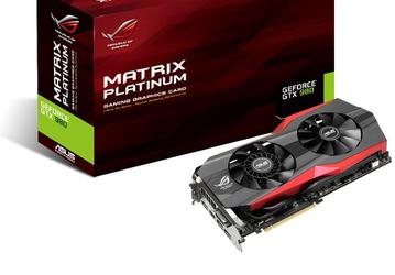 Asus хвастается видеокартой GeForce Matrix Platinum GTX 980 с частотой GPU 1342 МГц в режиме Boost