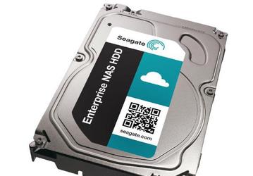 Жесткие диски Seagate Enterprise NAS HDD объемом до 6 ТБ предназначены для корпоративных сетевых хранилищ