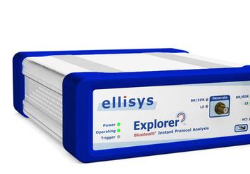 Анализатор протокола Ellisys Bluetooth Explorer 400 поддерживает Bluetooth 4.2