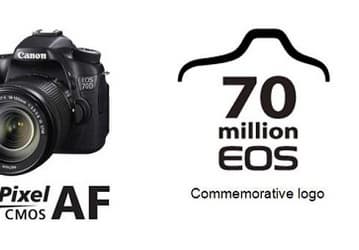 Камер Canon EOS выпущено 70 млн штук