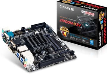 Ассортимент Gigabyte пополнила системная плата J1900N-D3V типоразмера mini-ITX