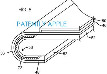 Apple снова патентует «гибкие дисплеи», на этот раз — загнутые за края передней панели электронного устройства