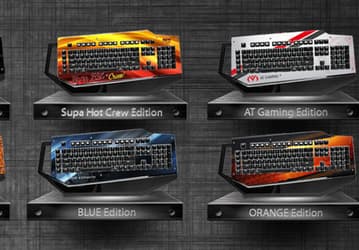 Компания Cooler Master представила шесть вариантов клавиатуры CM Storm Mech стоимостью по 199 евро каждый