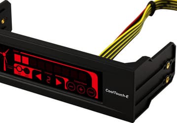 Контроллеры вентиляторов AeroCool CoolTouch-E и CoolTouch-R оснащены сенсорными дисплеями