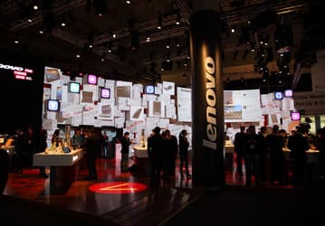 Фото с MWC 2014: павильон Lenovo