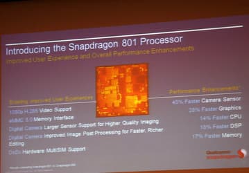 В смартфоне Samsung Galaxy S5 используется SoC Qualcomm Snapdragon 801