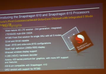 Qualcomm анонсирует первый в мире 64-разрядный восьмиядерный чипсет со встроенной поддержкой LTE Category 4