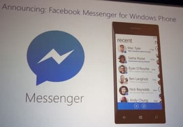 Facebook Messenger появится на Windows Phone