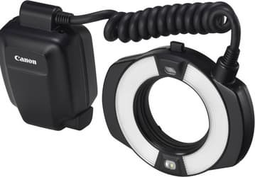 Кольцевую вспышку для макросъемки Canon MR 14EX II можно использовать для беспроводного управления другими вспышками