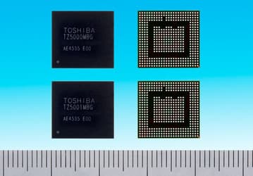 В SoC Toshiba TZ5000 интегрирован двухъядерный CPU ARM Cortex-A9, GPU SGX540 и VPU PowerVR VXD395