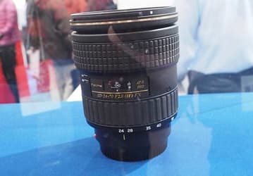 На CP+ был замечен объектив Tokina AT-X PRO SD 24-70mm F/2.8 SD (IF) FX 
