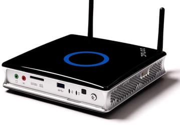 В конфигурацию мини-ПК Zotac Zbox ID45 входит процессор Intel Core i3 третьего поколения и 3D-карта Nvidia GeForce GT 640