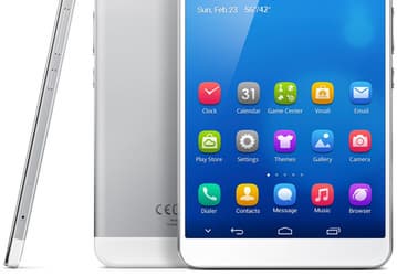 7-дюймовый дисплей занимает 80% площади лицевой панели планшета Huawei MediaPad X1
