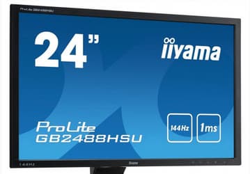 Монитор iiyama ProLite GB2488HSU со временем отклика 1 мс адресован любителям игр
