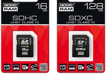 Объем карт памяти Goodram SDXC UHS-I достигает 128 ГБ