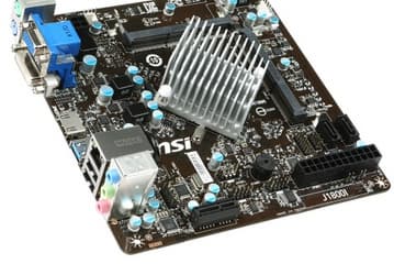 Материнская плата MSI J1800i со встроенным процессором Intel Celeron J1800 (Bay Trail) оценена в $60