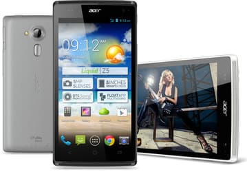 Acer анонсировала бюджетный смартфон Liquid Z5 с 5-дюймовым дисплеем