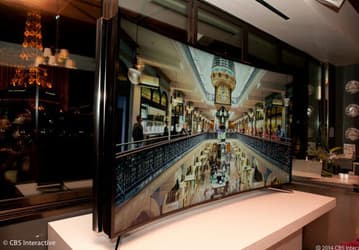 По следам CES 2014: телевизор Samsung с гибким экраном 