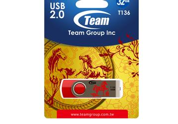 Сувенирный флэш-накопитель Team Group T136 выпущен к Китайскому Новому году