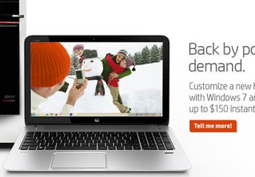 На поводу у потребителя: HP начала предлагать компьютеры под управлением Windows 7