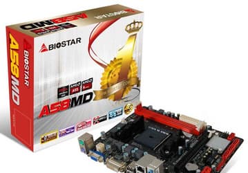 Системная плата Biostar A58MD оснащена процессорным разъемом AMD FM2+