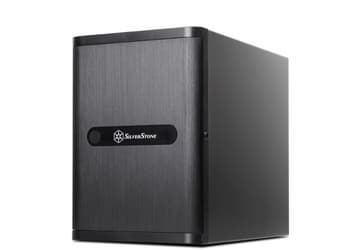 Корпус SilverStone DS380 вмещает плату mini-ITX и до 12 накопителей 